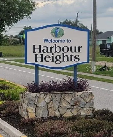 Entrance sign to neighborhood