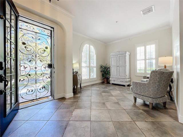 Entry to Foyer & Living Room