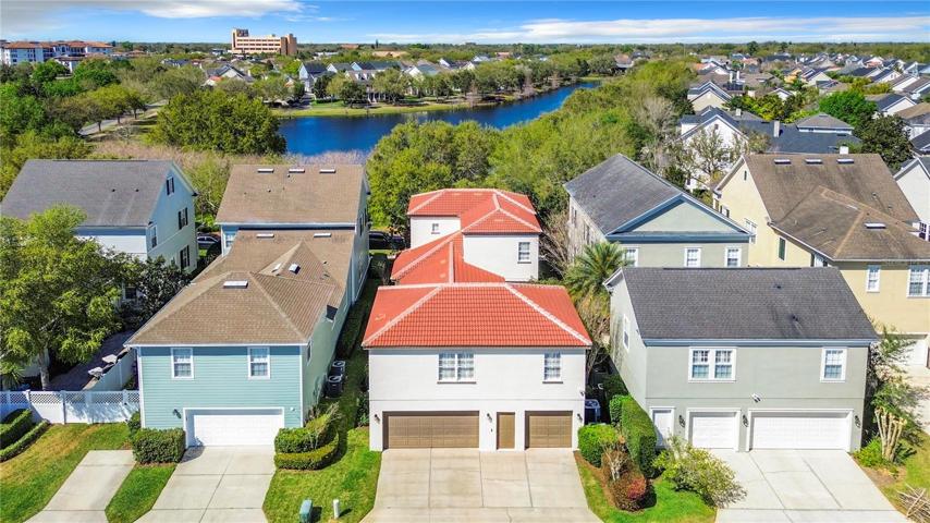 Drone View of Home