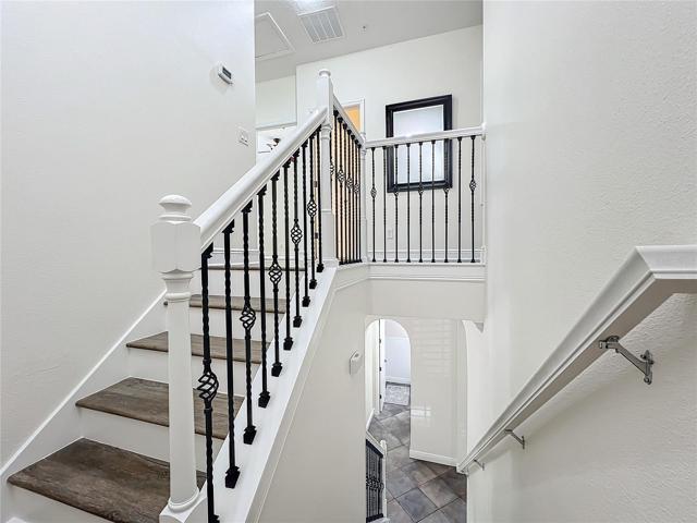 Staircase to Upstairs in Home