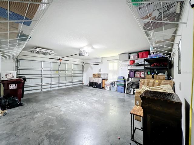 2 Car Garage (Attached Wire Shelving Stays))