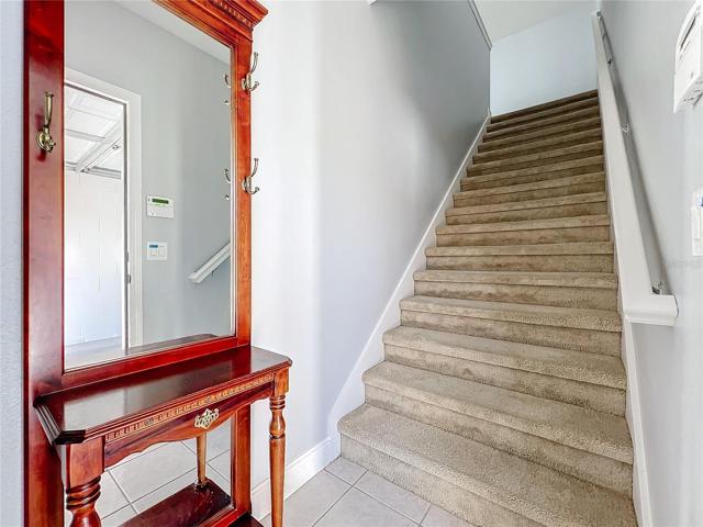 Staircase to Garage Apartment