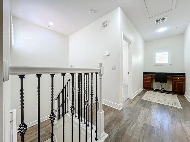 Built-in Desk in Upstairs Hallway