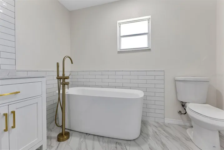 Relax in your new soaker tub!