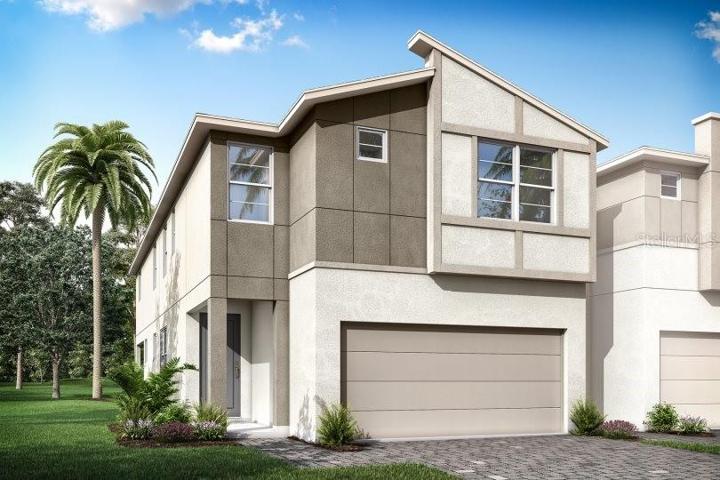 Contemporary Venice Exterior End Unit