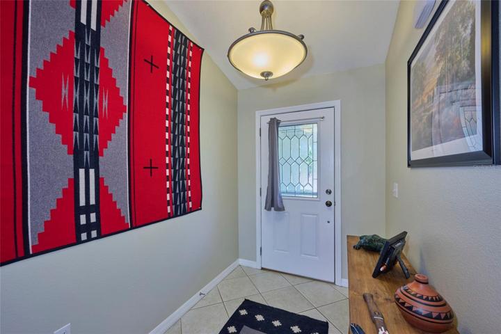 View of front door entrance