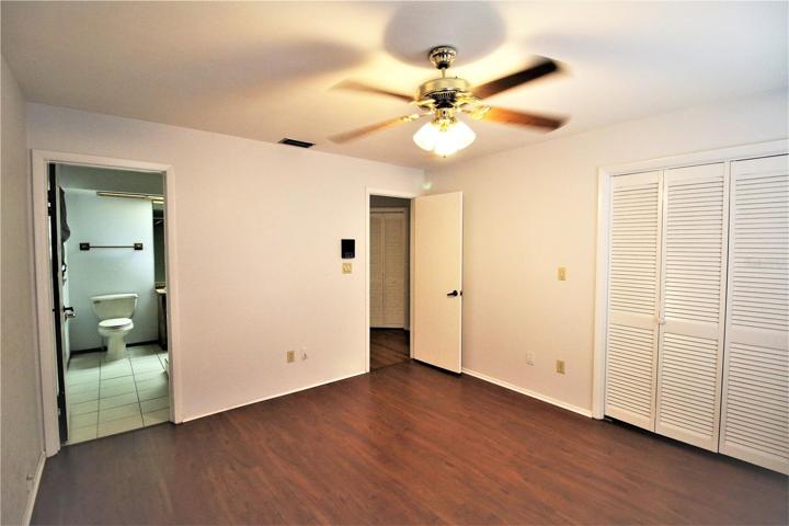 2nd bedroom with door to 2nd bath