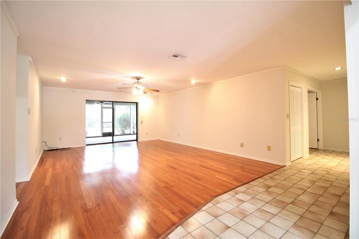 Living room from front door