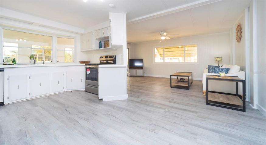 Seamless Flooring Throughout