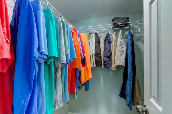 Master Bedroom Walk-In Closet