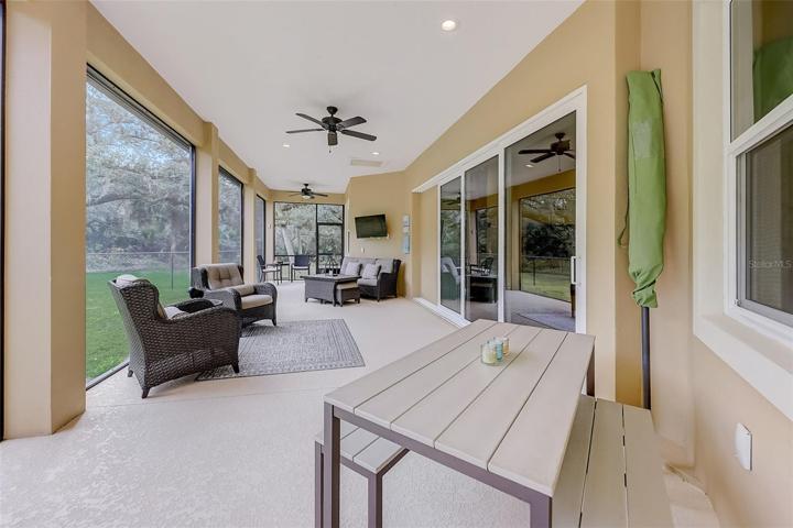 Screened Lanai area