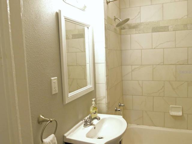 Apt 1 renovated bathroom