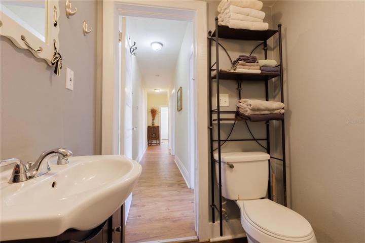 Apt 3 renovated bathroom
