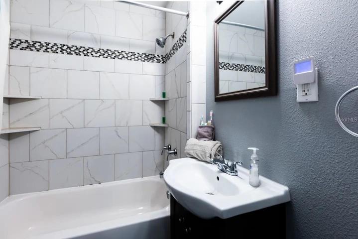 Apt 4 renovated bathroom