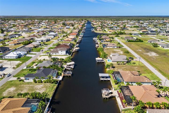 Looking west down the Bonefish