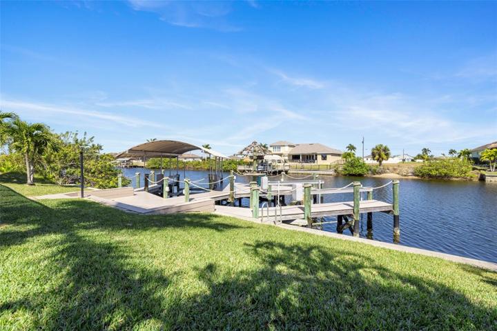 Back yard to dock