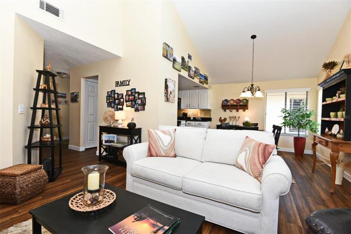 Living/Great Room Adjacent To Dining Area