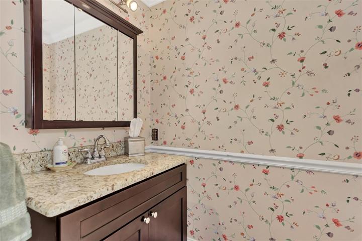 Downstair powder room