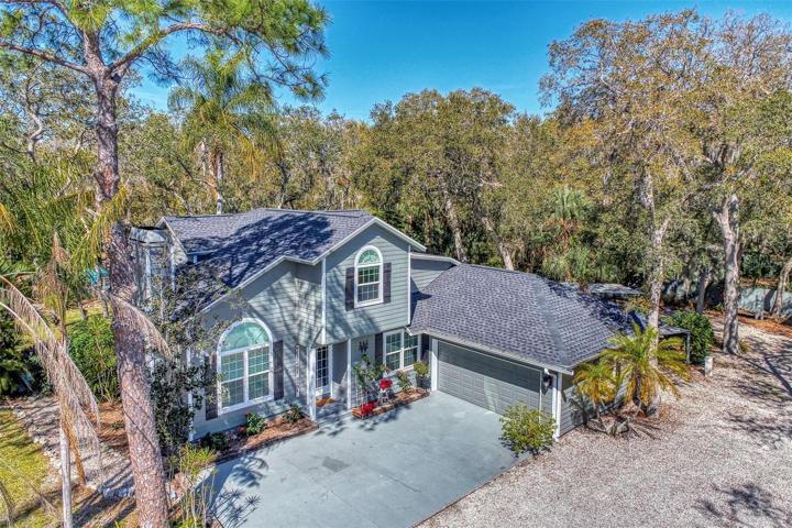 Main house with beautiful brand-new roof