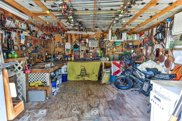 Shed for tinkering