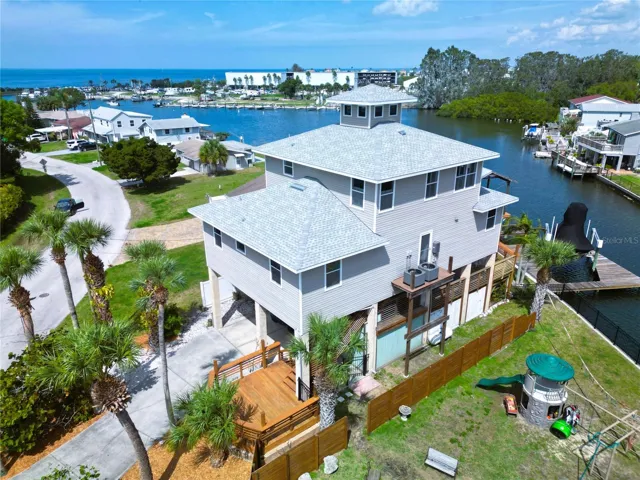 Amazing waterfront views from each patio and all windows.