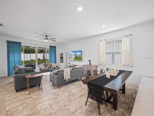 Dining Room and Living Room