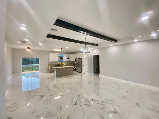 Great room to open kitchen