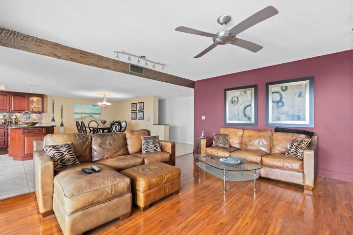 Open floor plan concept