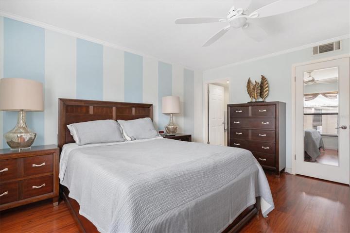 With ensuite bathroom and walk in closet
