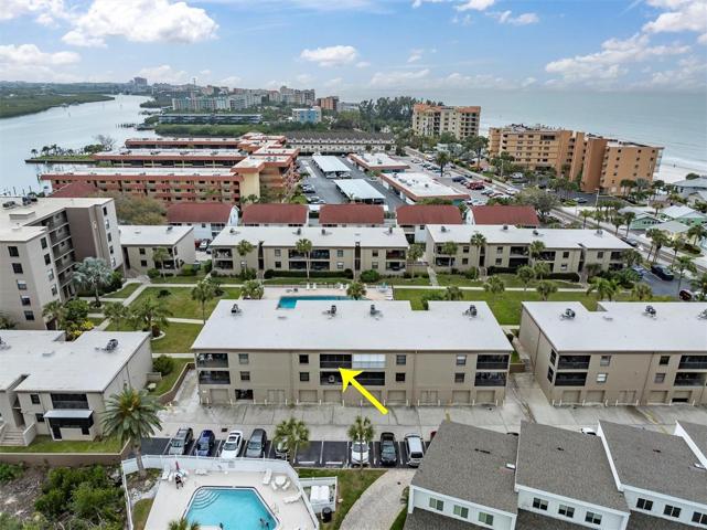 Aerial of condo location