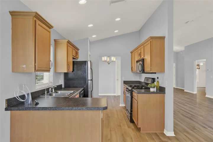 Reverse Osmosis System is located at the kitchen sink