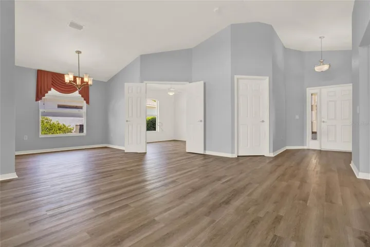 New Luxury Vinyl Plank Flooring throughout