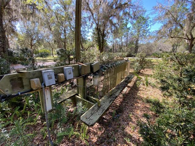 Irrigation system has not been operated in many years.
