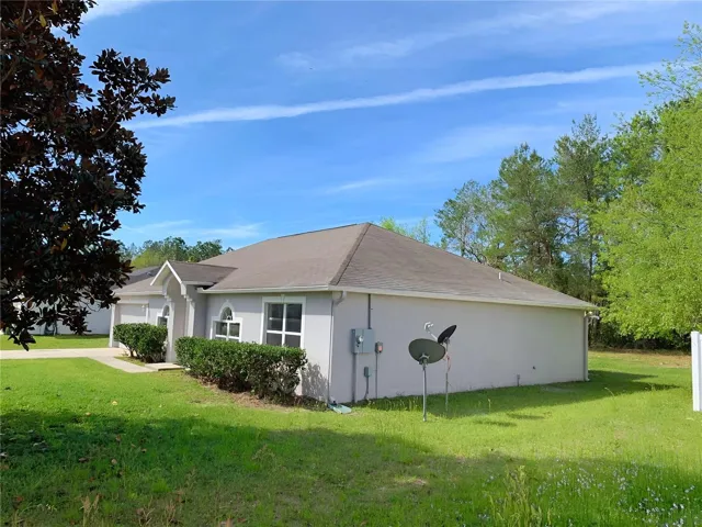 Right Side of House