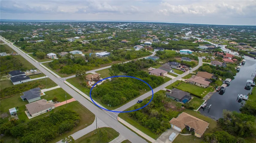 Corner and adjacent lots available as package in South Gulf Cove