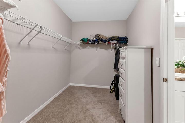 Primary walk in closet
