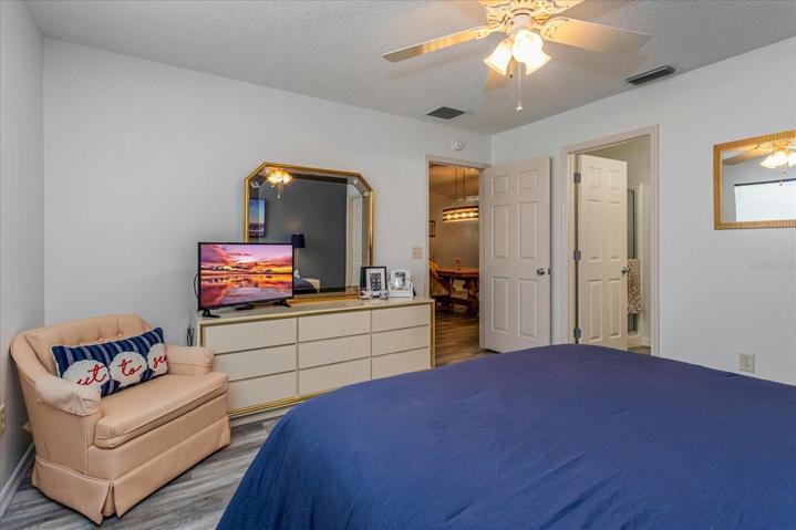 Split Floor Plan Provides Privacy for the Master Suite