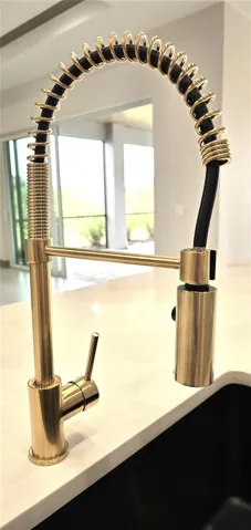 Brushed Gold Hardware & Accents