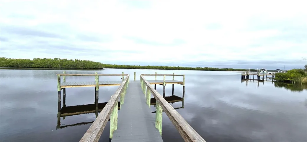 Walkway to dock