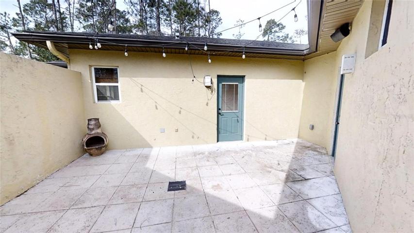 Private Patio off of Master Bedroom view 2