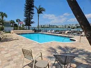 Heated community pool.