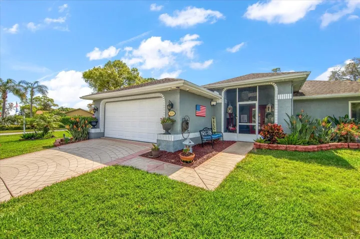 Newer sod, professional landscaping & exterior paint~
