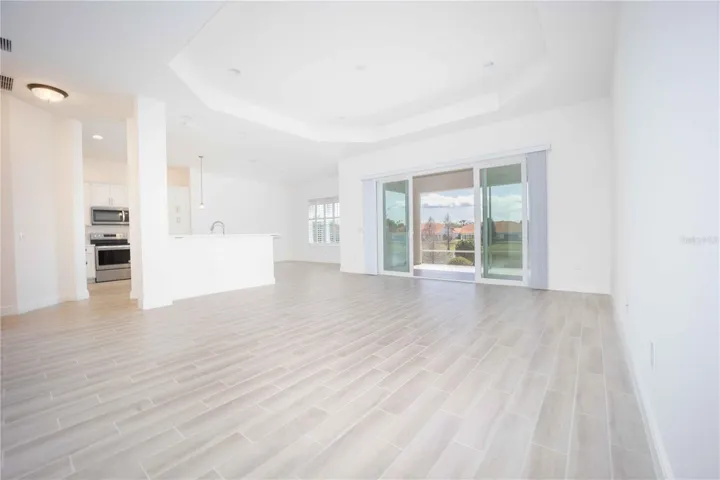 Living Room Leading out to Lanai