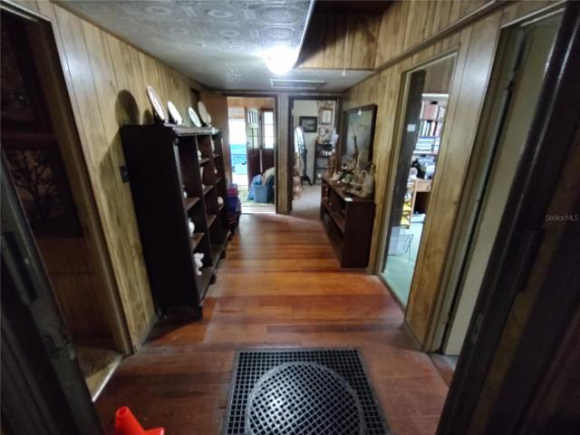 Main hall with Bedroom #1 on left