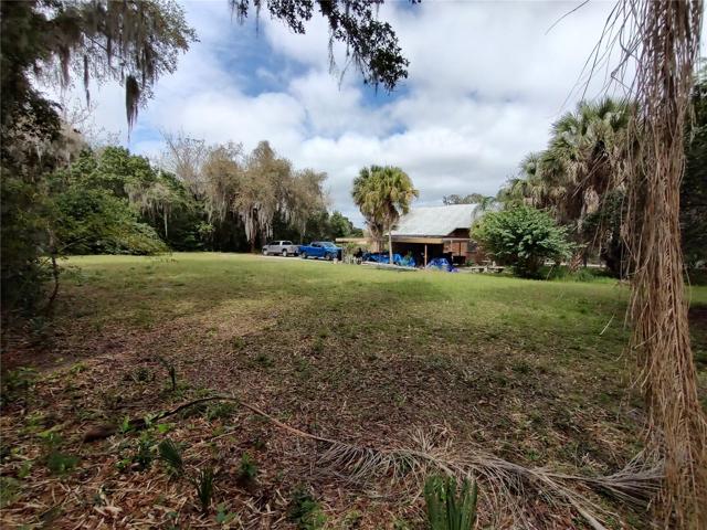 large backyard
