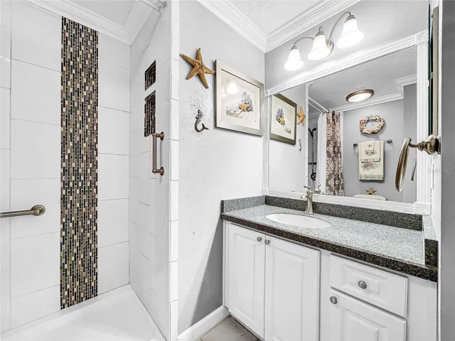 Remodeled second bathroom