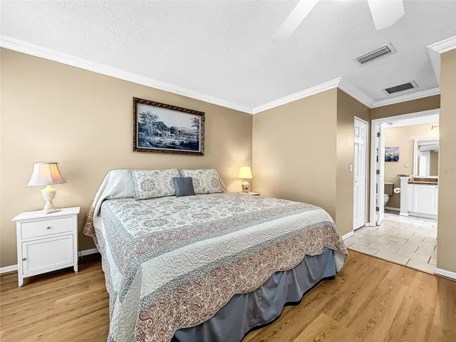 Double walk-in closets