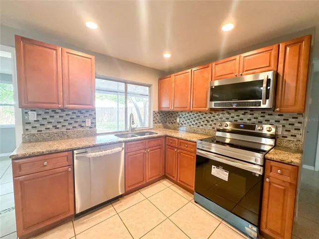 Kitchen New Dishwasher, New Stove, New Microwave
