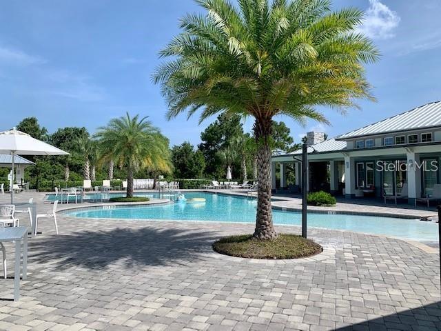 The Harmony Lakes Clubhouse Pool