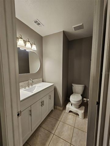 Half Bath in Primary